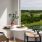 Spacious well-lit dining room