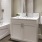 Large bathroom with granite counters 